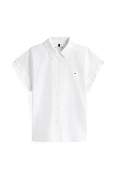 Tommy Hilfiger POPLIN SLEEVELESS RELAXED SHIRT