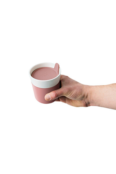 Berghoff Travel mug, 0.25 L, Porcelain, Pink