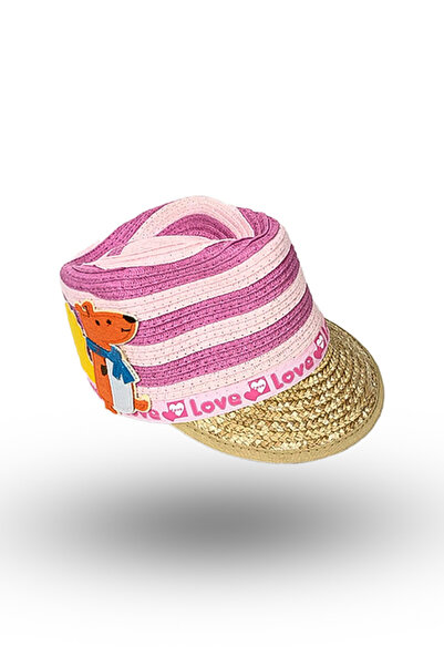 BASIC Sapca paie vulpe copii