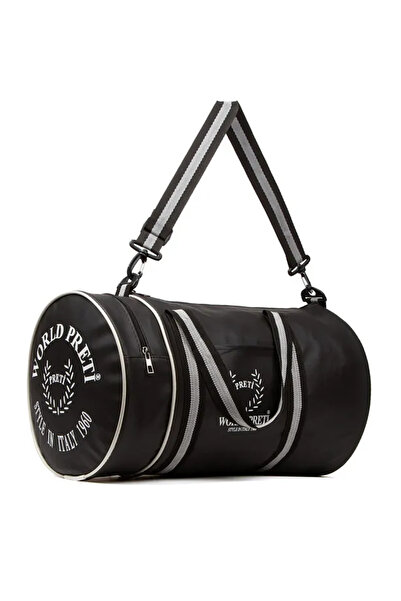 GOLDBAGS حقيبة رياضية رولر سوداء للجنسين، حقيبة كتف