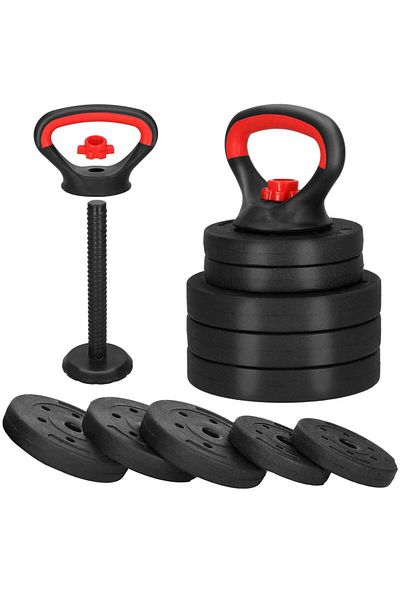 SERSIMO Adjustable Kettlebell 10kg black