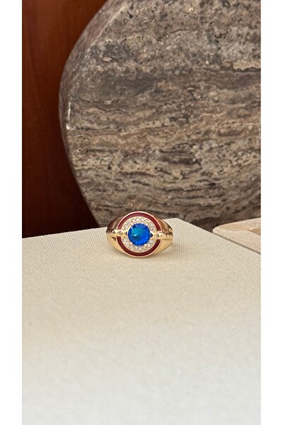 Muse Sister Özel Seri Renkli Taşlı Angela Yüzük