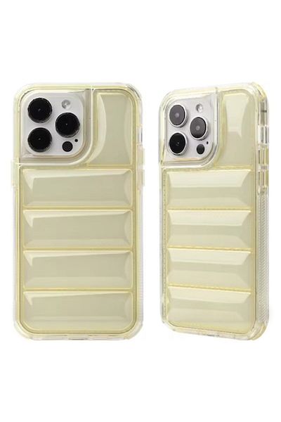 Felman Case for iPhone 12/12 Pro, V129, Polyurethane, Yellow