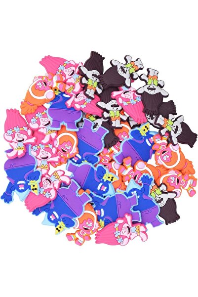 Miotlsy Set de 32 de pandantive pentru încălțăminte pentru copii, PVC, multicolore