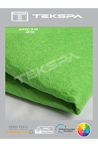 KALIN AÇIK YEŞİL KEÇE 100X100