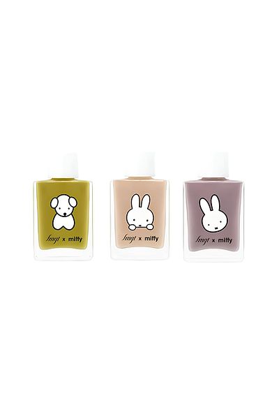 The Face Shop X 3 Three Colors of Easy Gel Nail Polish | Miffy