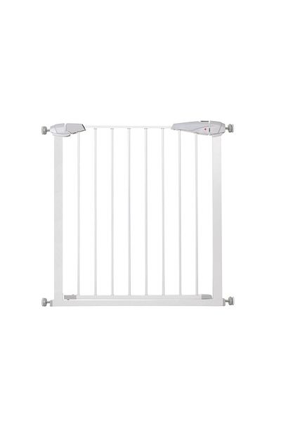 SERSIMO Poarta de siguranta Safety Gate pentru scari, ajustabila 83-92 cm, din otel, alba