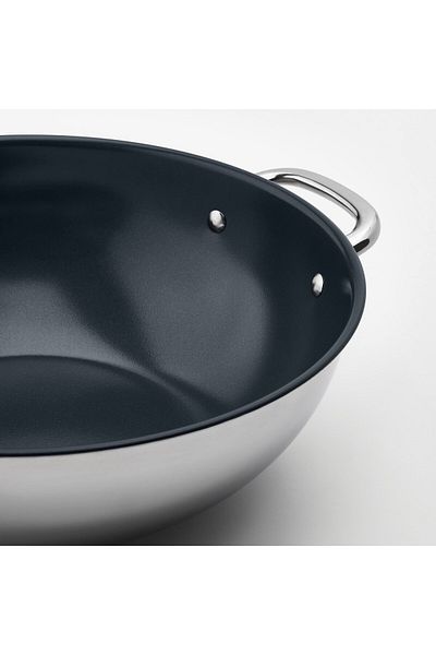 IKEA 365+ Wok Pan, Stainless Steel/Non-stick, 32 cm