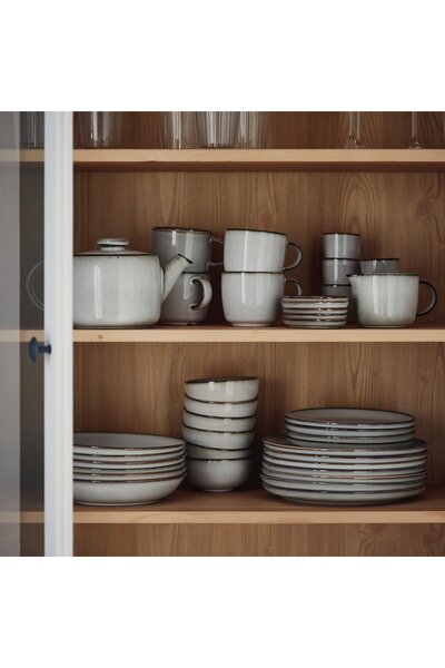 IKEA GLADELIG Side Plate, Gray, 20 cm