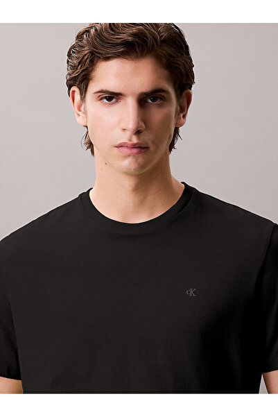 Calvin Klein Erkek Siyah S/S Tişört