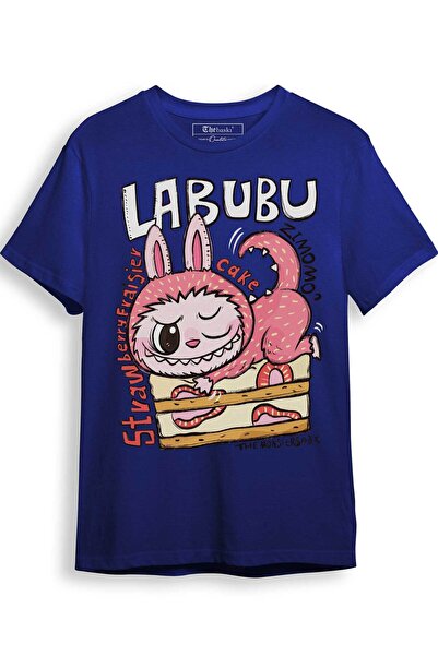 The Baski Tricou premium din bumbac 100% imprimat pentru bebeluși Labubu Cute Creature