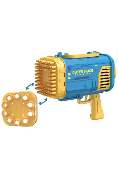 OEM Pistol cu 80 gauri pentru baloane de sapun Albastru