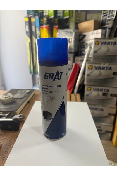 GRAT SUSUZ MOTOR TEMİZLEME SPREYİ SIK BIRAK TEMİZLER PARLATIR