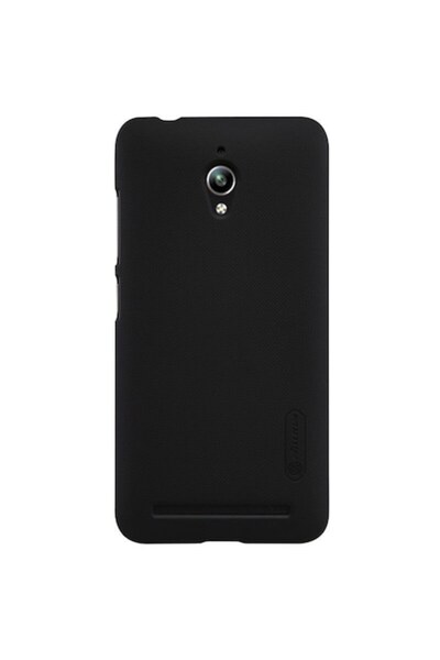 Danex Carcasă de protecție pentru Asus Zenfone Go Nillkin Frosted Shield Negru + Protector de ecran