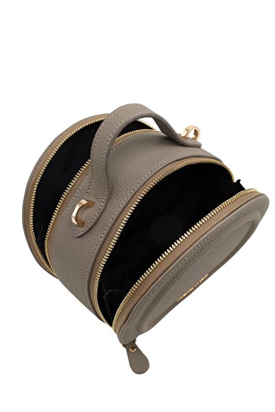 Meskanto Mira Genuine Leather Chain Round Bag