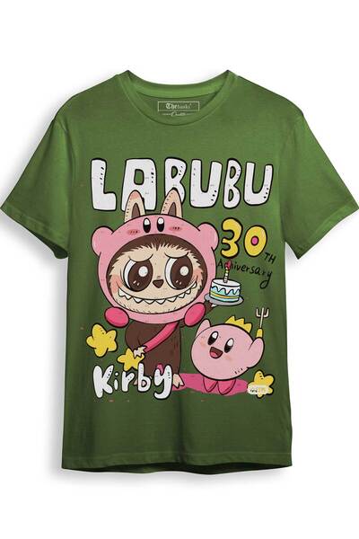 The Baski Tricou drăguț imprimat Labubu Toy din 100% bumbac premium