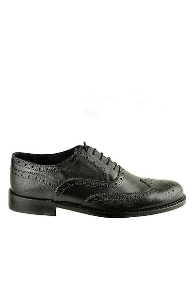 ZAZAMAG Men's genuine leather Perry business shoes, black