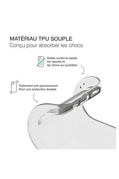 Force 2 in 1 Pack Samsung Galaxy S25 Ultra Soft Transparent Case