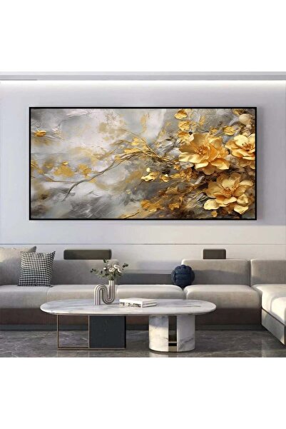 SND لوحة قماشية مودرن بتصميم الفن التشكيلي مع برواز أسود مجوف