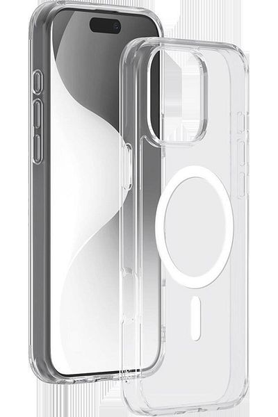 Force Bigben iPhone 16 Pro Max Case Compatible Magsafe Hybrid Transparent