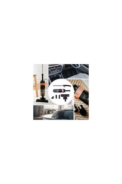 ElastiX Nou Aspirator de mana fara sac 2 in 1 800 W, filtru EPA F 9,