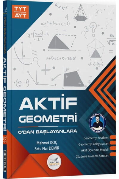 Aktif Öğrenme Yayınları TYT AYT Geometri 0 dan Başlayanlara