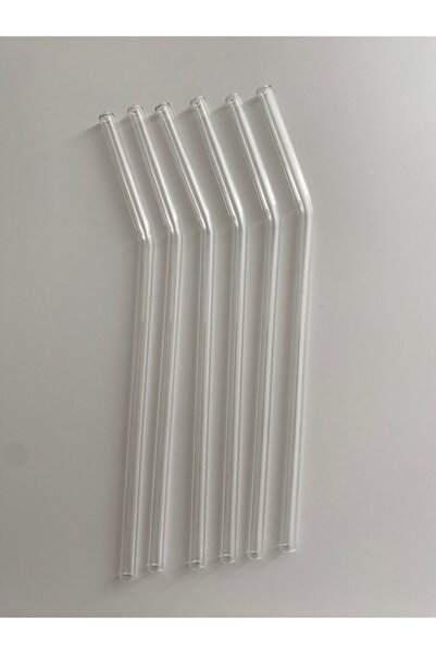 Layerworks Cam Pipet 7*200 Mm Eğimli Şeffaf 6 Lı