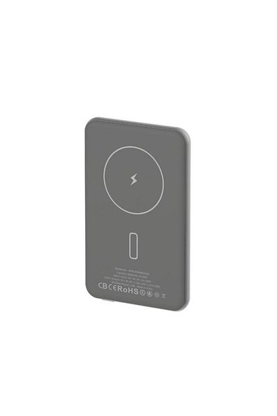 HYPHEN Mowa S5 Super Slim Magsafe Power Bank 5000 mAh - Grey