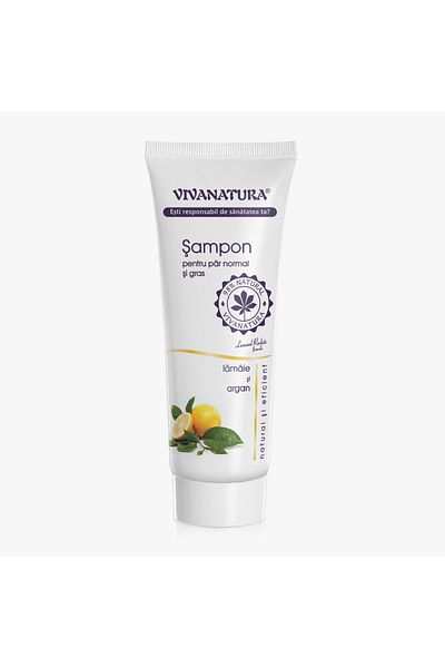 Revmed Șampon cu Lămâie și Argan pentru păr normal şi gras