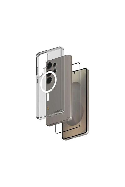 ULTRAGUARD مجموعة Magsafe Clear المتميزة لهاتف Samsung S25 Ultra