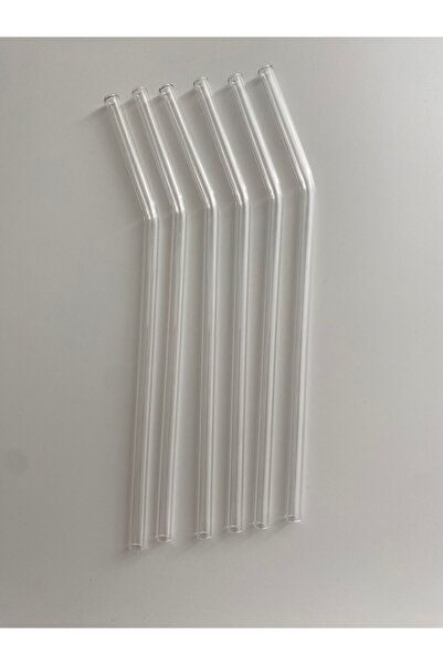 Layerworks Cam Pipet 7*200 Mm Eğimli Şeffaf 6 Lı