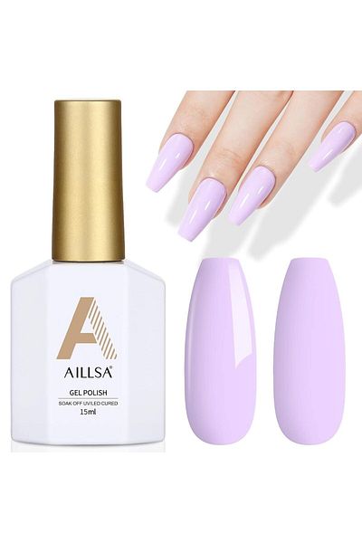 Belora Nail Gel, 15ml Soak Off Gel - Lavender