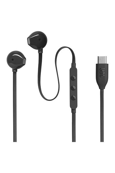 JBL TUNE 305C Wired In Ear Headphones Black