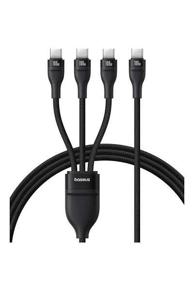 Baseus 3-in-1, 100W Multi Charging USB C to USB C Cables
