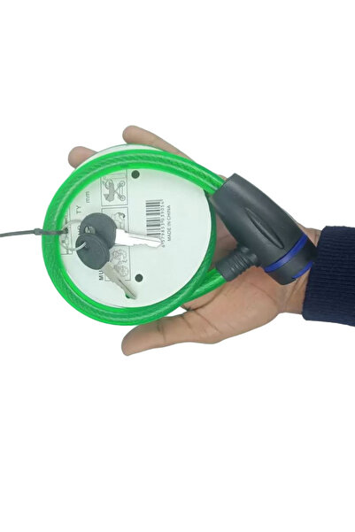 PROCART Bicycle anti-theft cable, cable length 150 cm, 2 locking keys