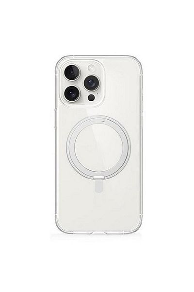 Max&Max جراب شفاف دوار 360 درجة لهاتف iPhone 16 Pro Max من Max & Max مع Magsafe