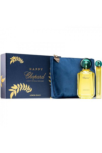 Chopard Happy Lemon Dulci Gift Set – Eau de Parfum 100ml + Mini EDP 10ml + Elegant Branded Bag
