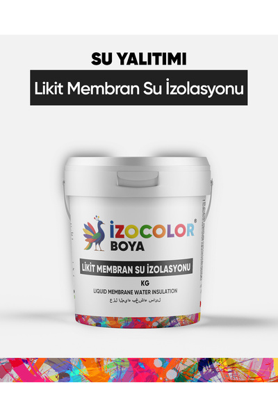 İzocolor Excellant Likit Membran Su İzolasyon Boyası (Çatı & Dam İzolasyonu)