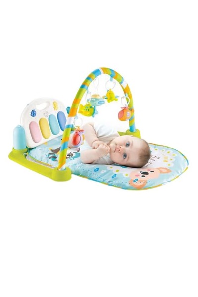 rexa سجادة لعب بيانو تفاعلية مزودة بدواسة عرض - سجادة موسيقية ممتعة للأطفال الصغار ومرحلة التعلم المبكر