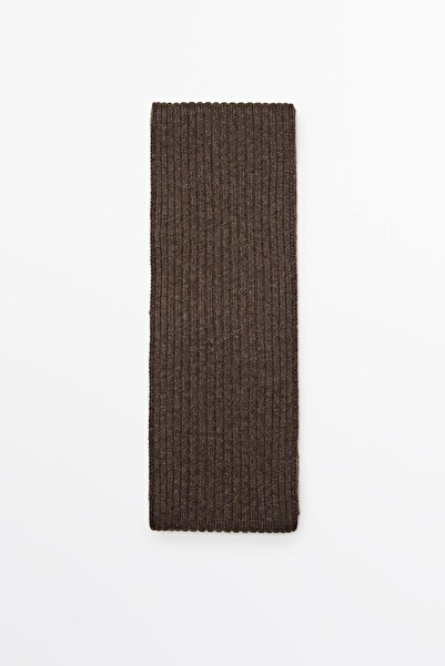 Massimo Dutti İnce fitilli kumaş atkı