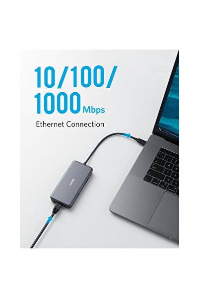 Anker موزع إيثرنت PowerExpand+ 7 في 1 USB-C PD