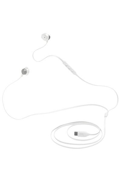 JBL TUNE 305C Wired In Ear Headphones White
