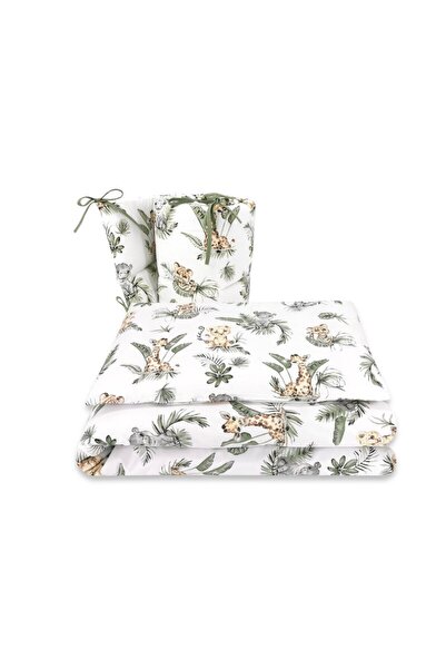 Qmini Постелка за лакът от 3 части, Qmini, За лакът 140x70 см, Със странична ...