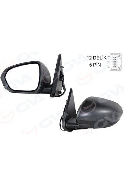 GVA OTOTEK YEDEK PARÇA DUSTER YENİ KASA (2017-2024) SOL DİKİZ AYNA (ELEKTRİKLİ) 963023958R