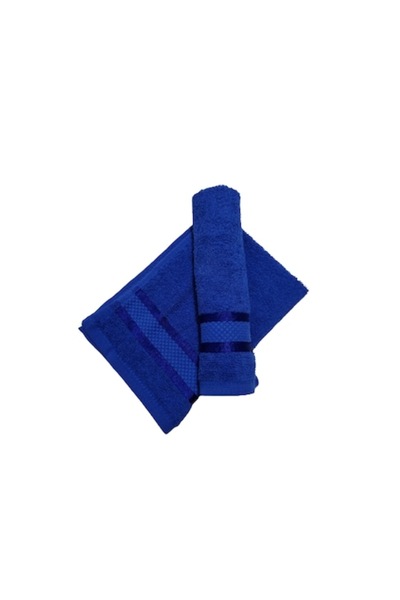 OEM Set 2 navy blue hand towels, 30x50 cm, 100% cotton, 400 GSM