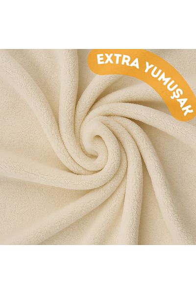 BEYLİNİ Welsoft Plush Fabric Double Sided Washable Cuttable Sofa Blanket Cushion Cover 180X100