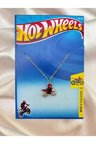 Wisevelya Motor Steel Necklace with Card Holder