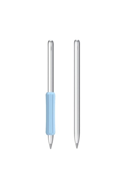 dalip Protective Case Compatible with Apple Pencil 1/2 and Huawei M-Pencil, Light Blue Silicone