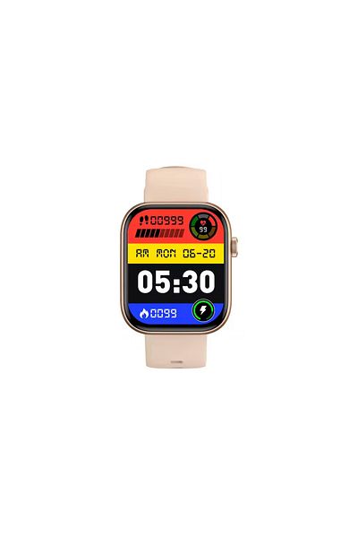 Poro Online PORO 88 Women's Smartwatch, 49mm, Fitness Tracker, Heart Rate, SpO2, 110+Sports
