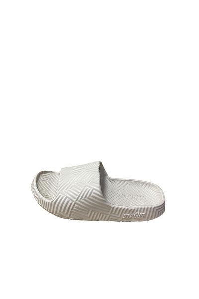 güven kundura Men's Eva Striped Summer Slippers